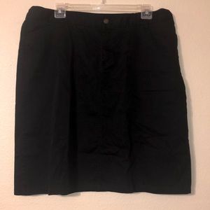 Black skirt